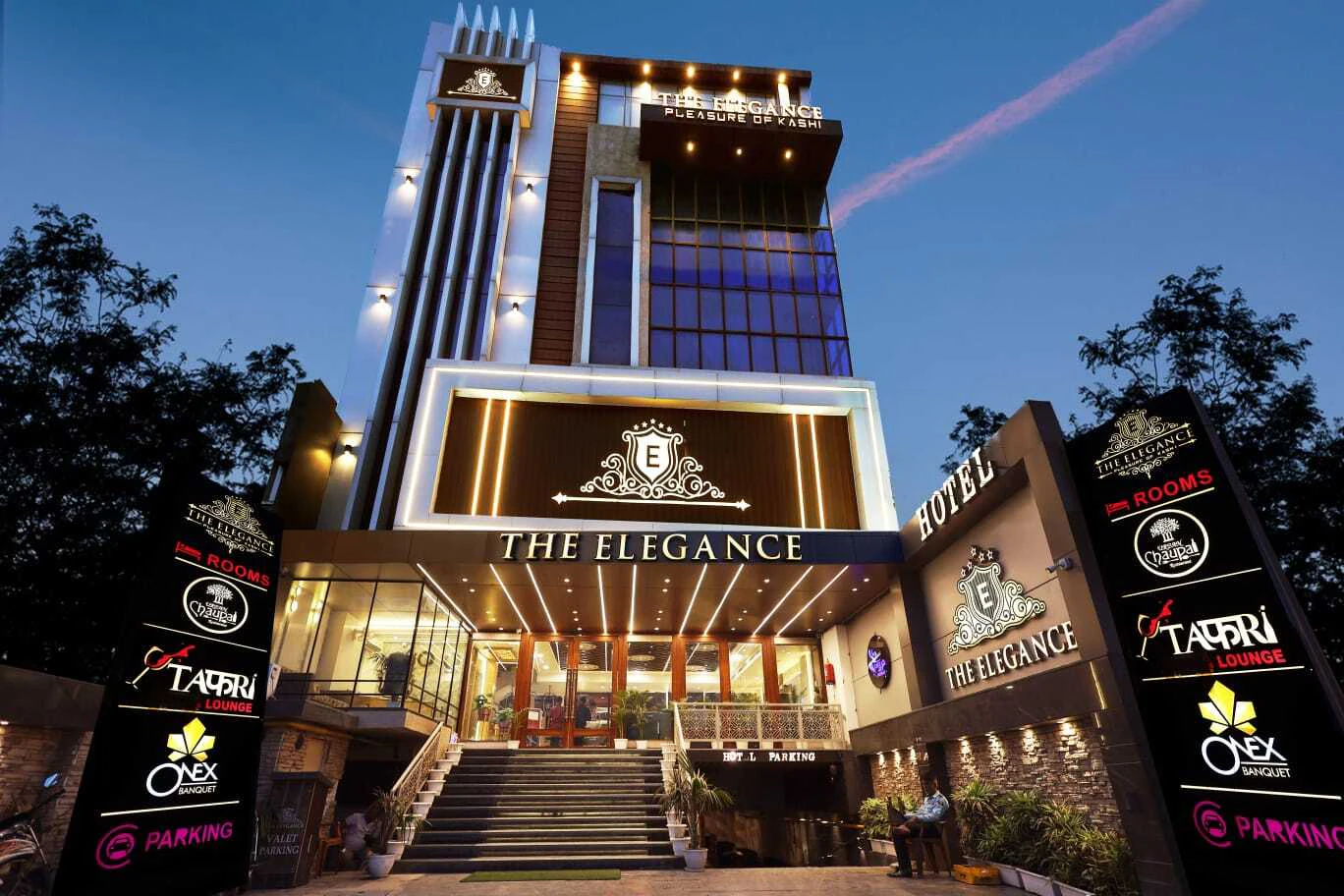 The Elegance Hotel Varanasi Varanasi [Front View Of Hotel]