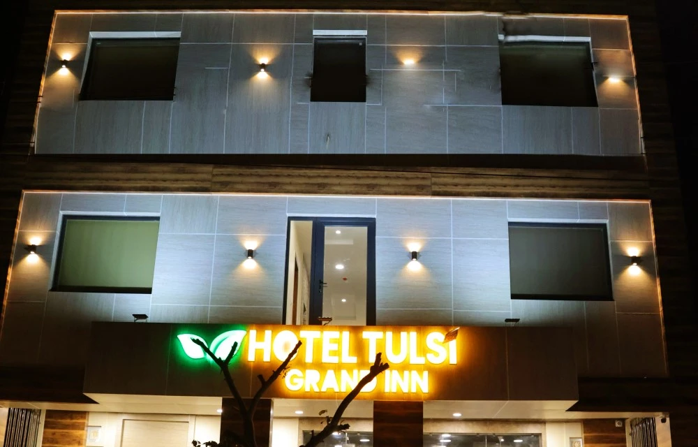 Hotel Tulsi Grand Inn Vrindavan Vrindavan [Hotel Front View]