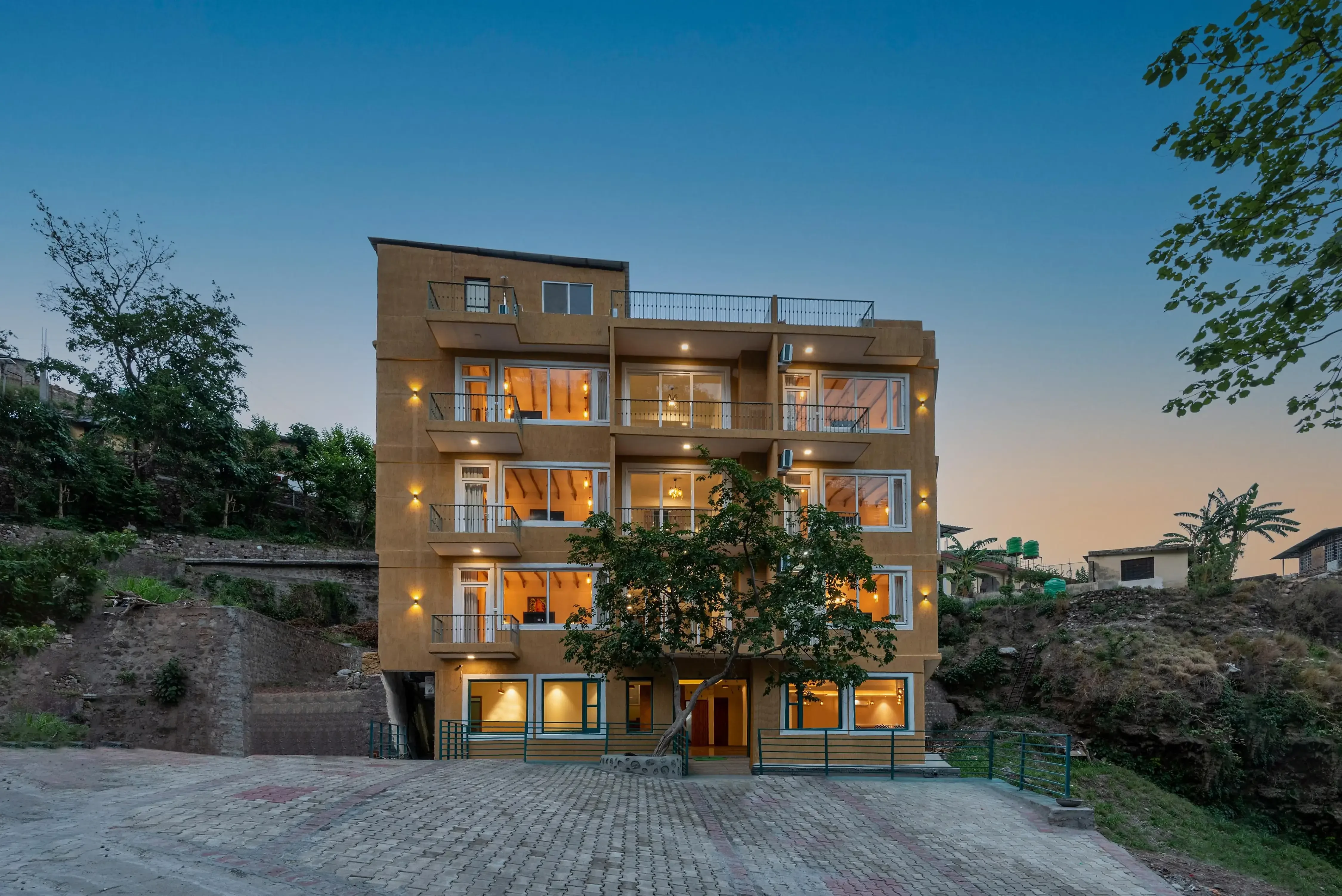 The Ekawa Ganga By Lawrence Group Rishikesh [Hotel-front-view]