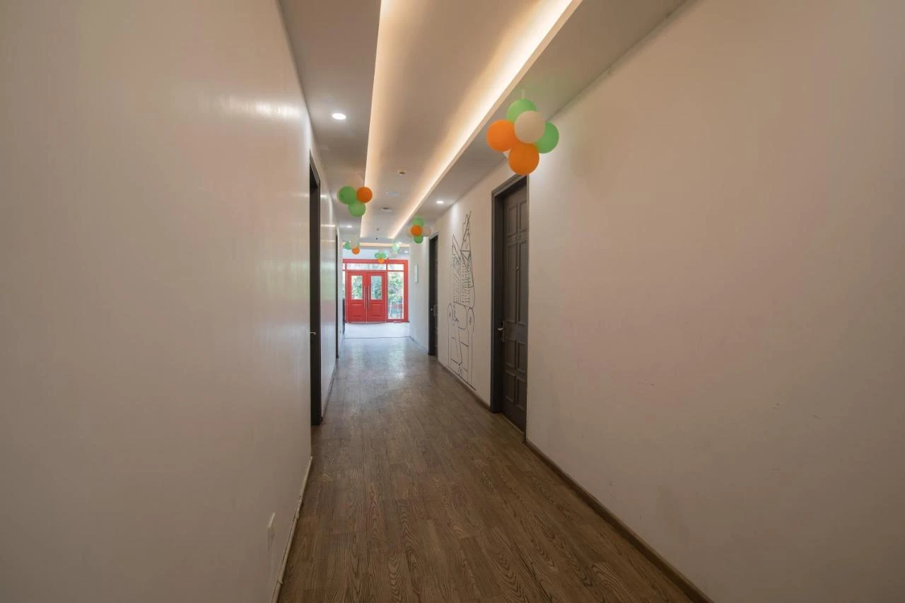 Hotel Kingston Buffet Restaurant, Ayodhya Ayodhya [Well-lit Hotel Corridor Leading To Guest Rooms]